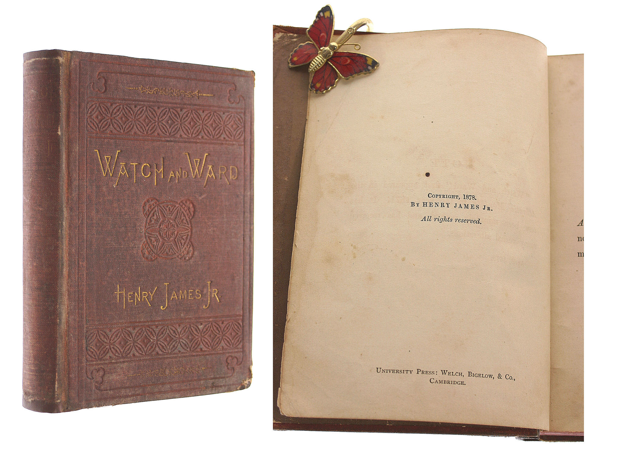 Watch and Ward, First Edition