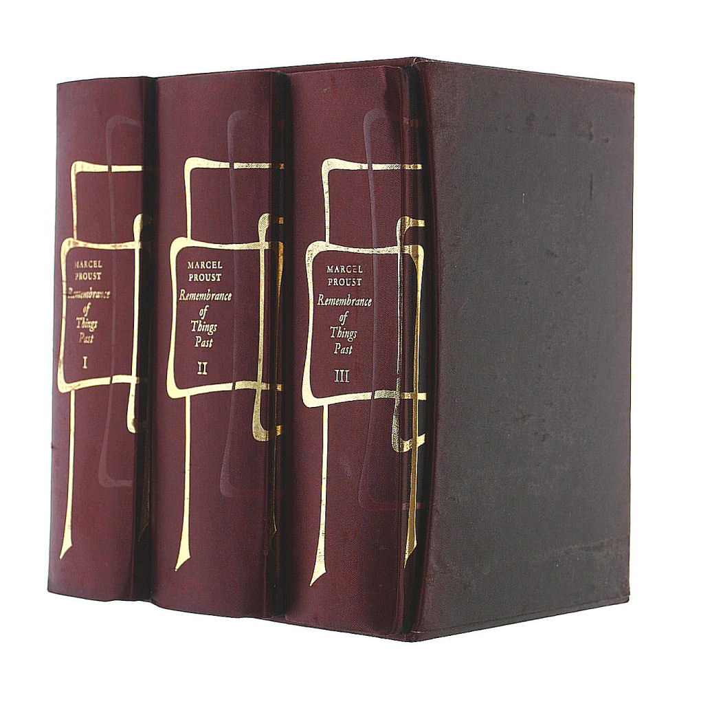 Remembrance of Things Past, Three volume set, Folio