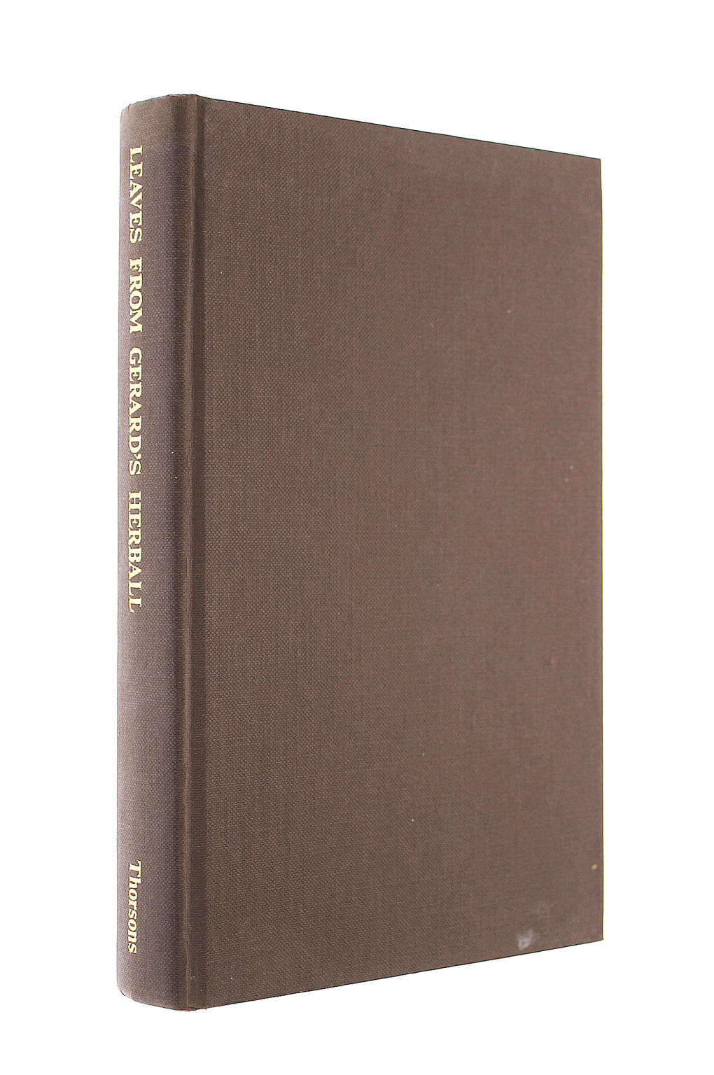 Leaves From Gerard's Herbal