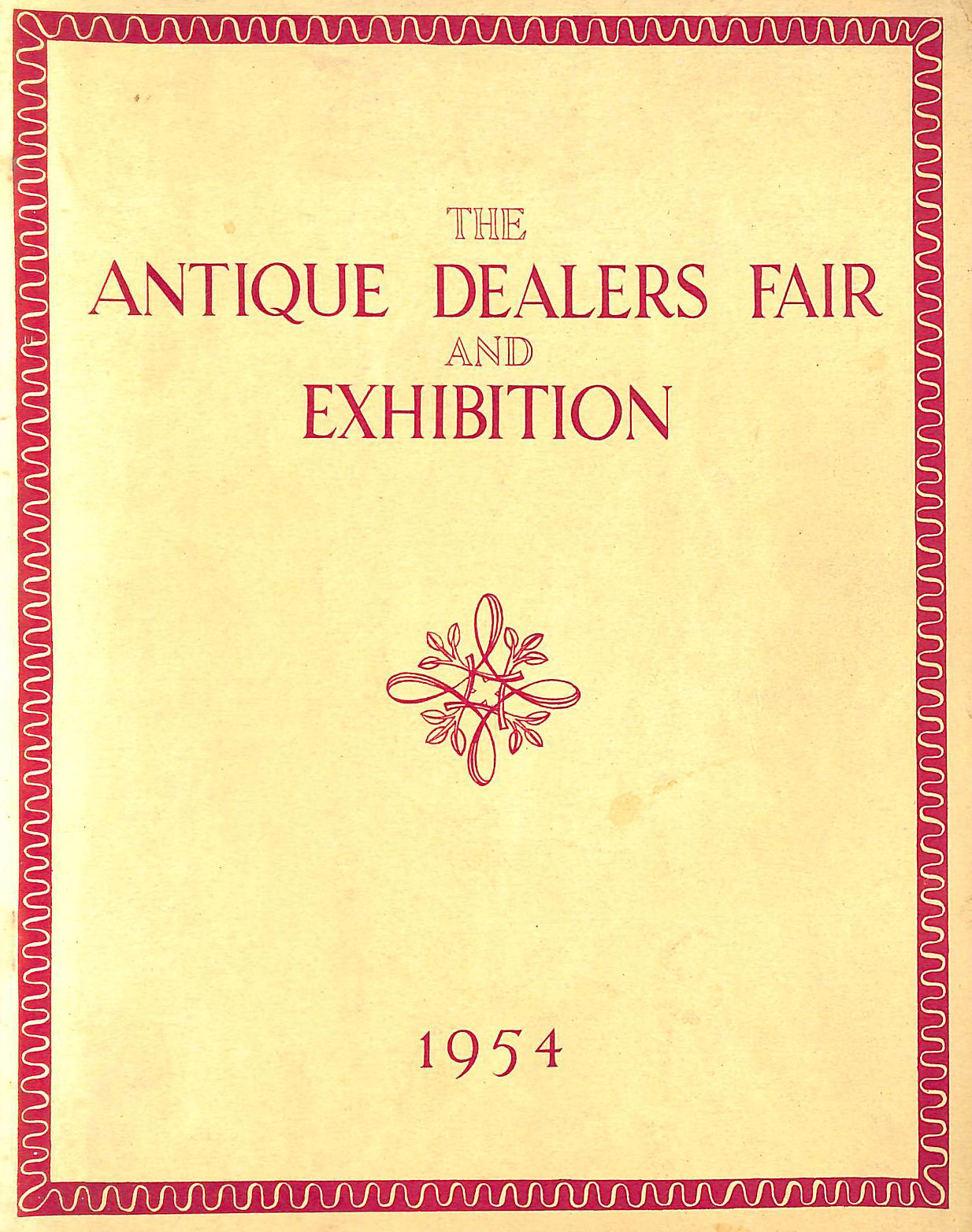 The Antique Dealers Fair and Exhibition 1954