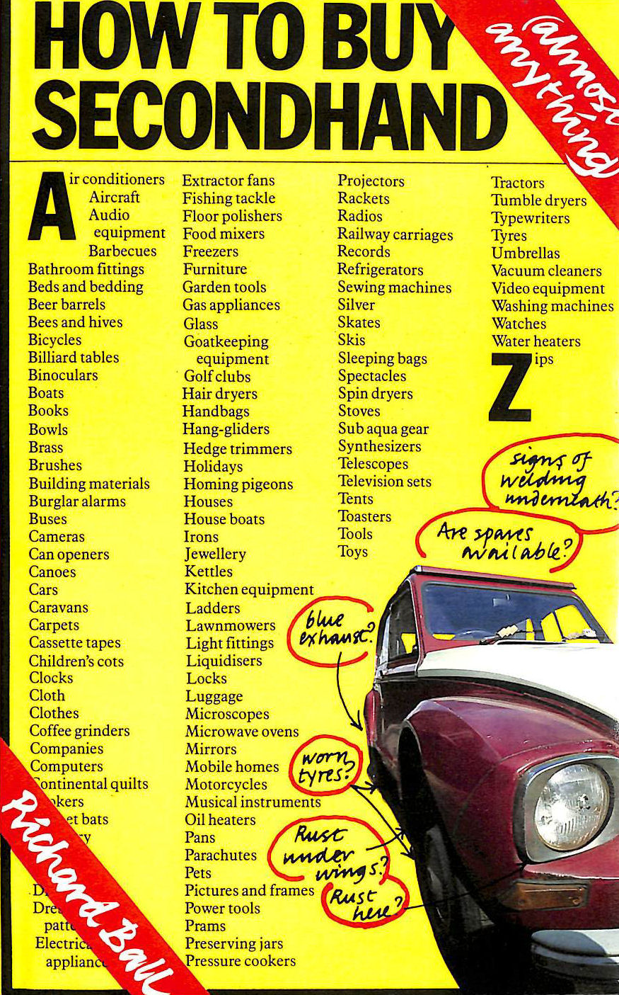 How to Buy Almost Anything Second Hand