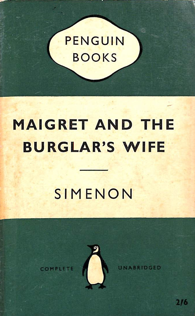 Maigret and the Burglar's Wife (Penguin 1362)