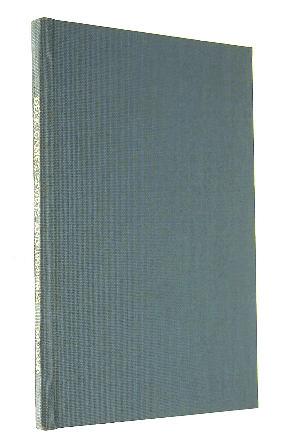 Deck Games, Sports and Pastimes