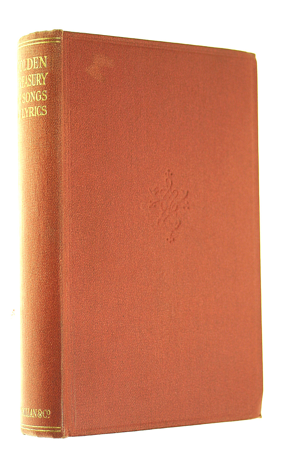 The Golden Treasury selected from the best songs and lyrical poems in the English anguage and arranged with notes, with a supplementary fifth book included in this volume, selected, arranged and annotated by Laurence Binyon.