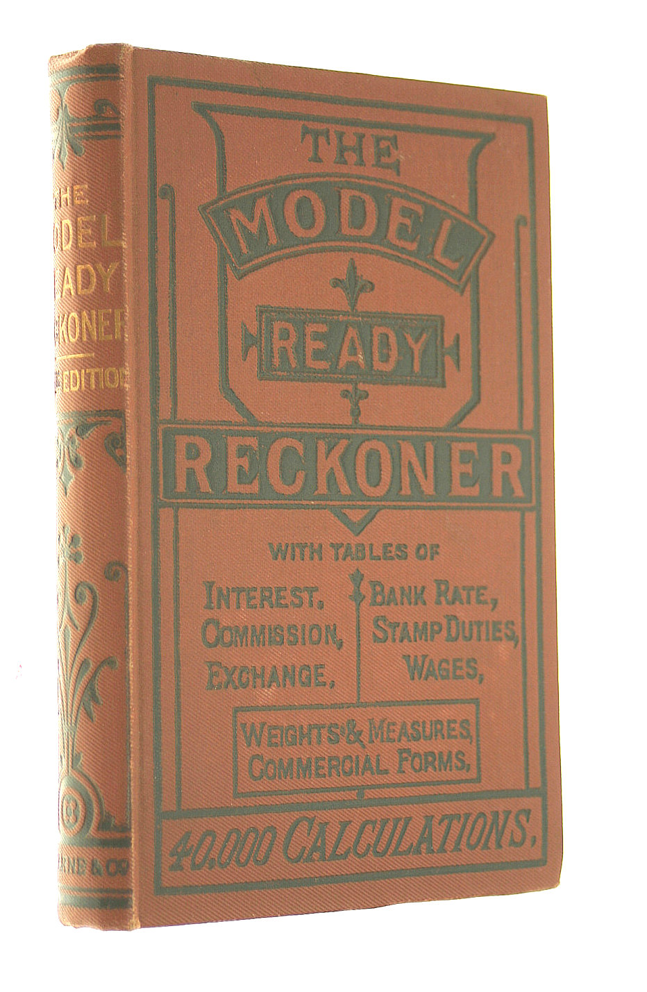 The Model Ready Reckoner With Tables