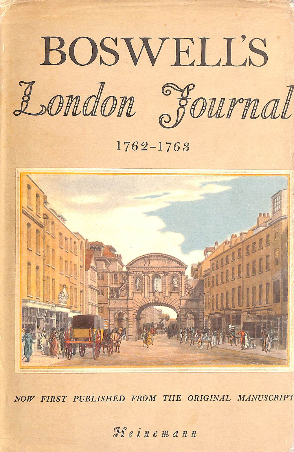 Boswell's London Journal 1762 - 1763
