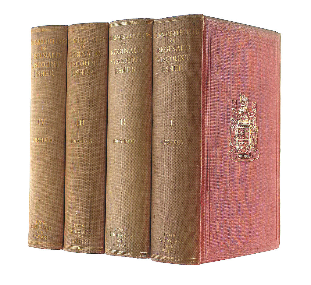 Journals And Letters Of Reginald Viscount Esher: Vols. I - IV