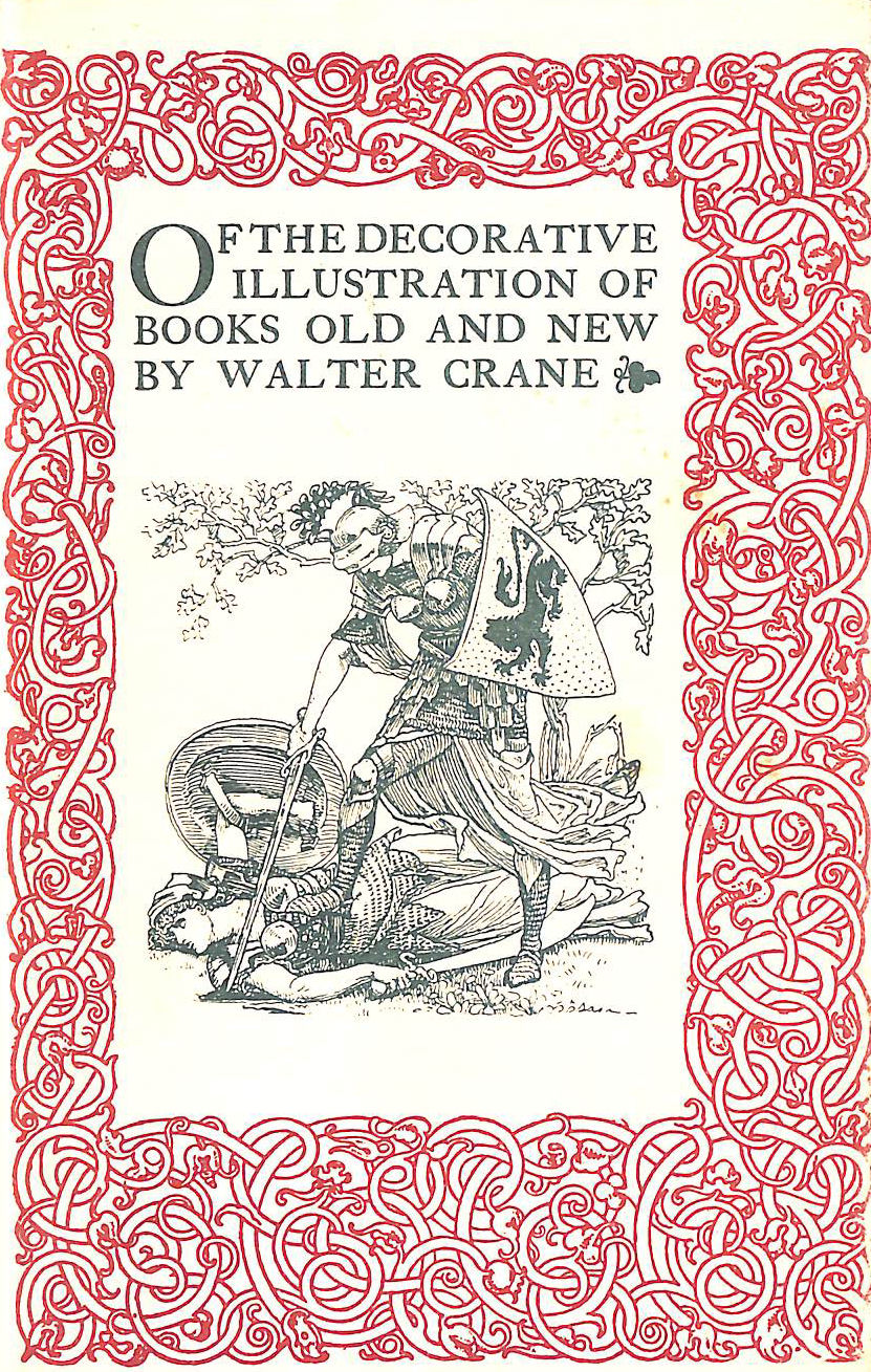 Of the Decorative Illustration of Books Old and New