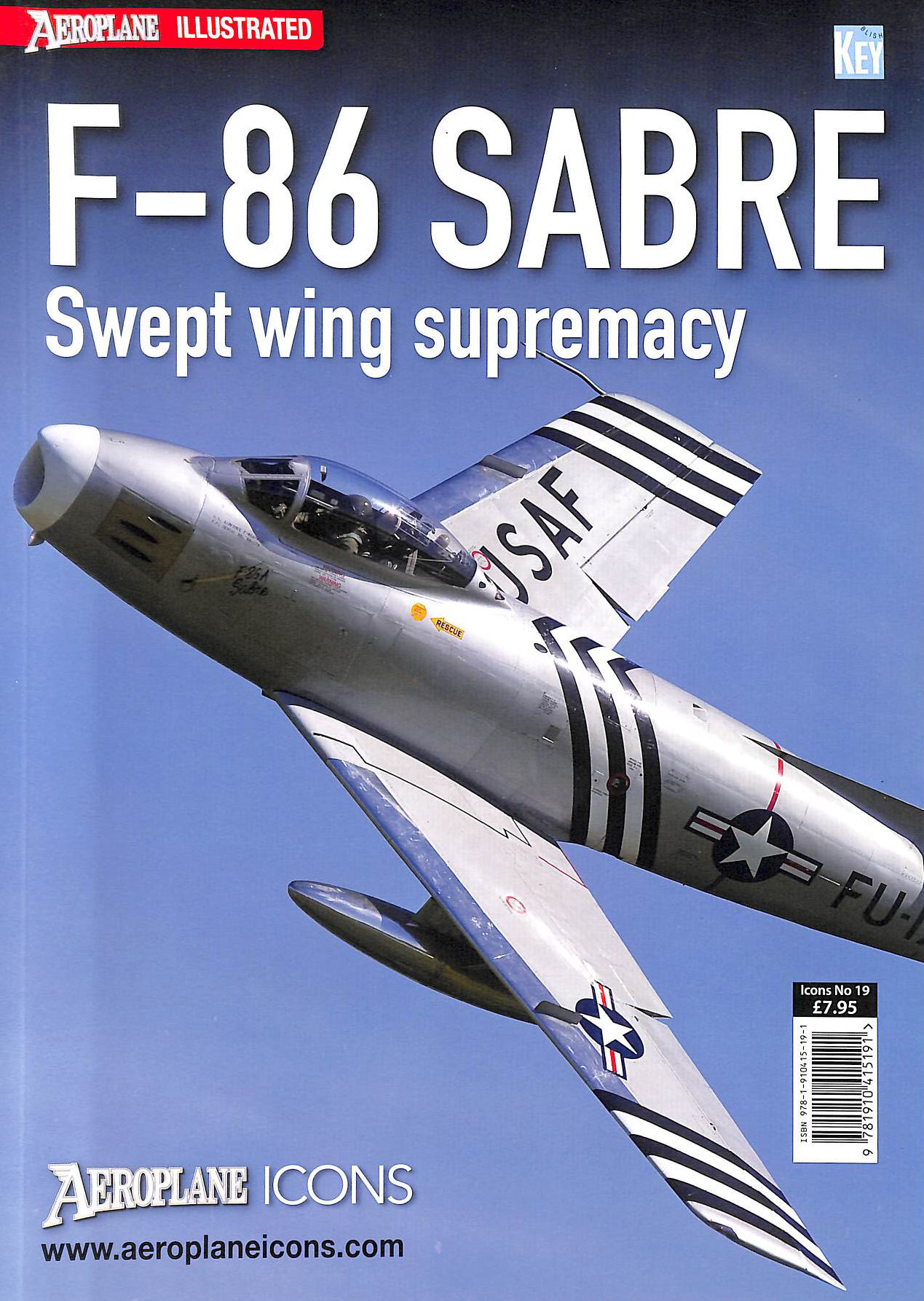 Aeroplane Icons: F-86 Sabre: No 19