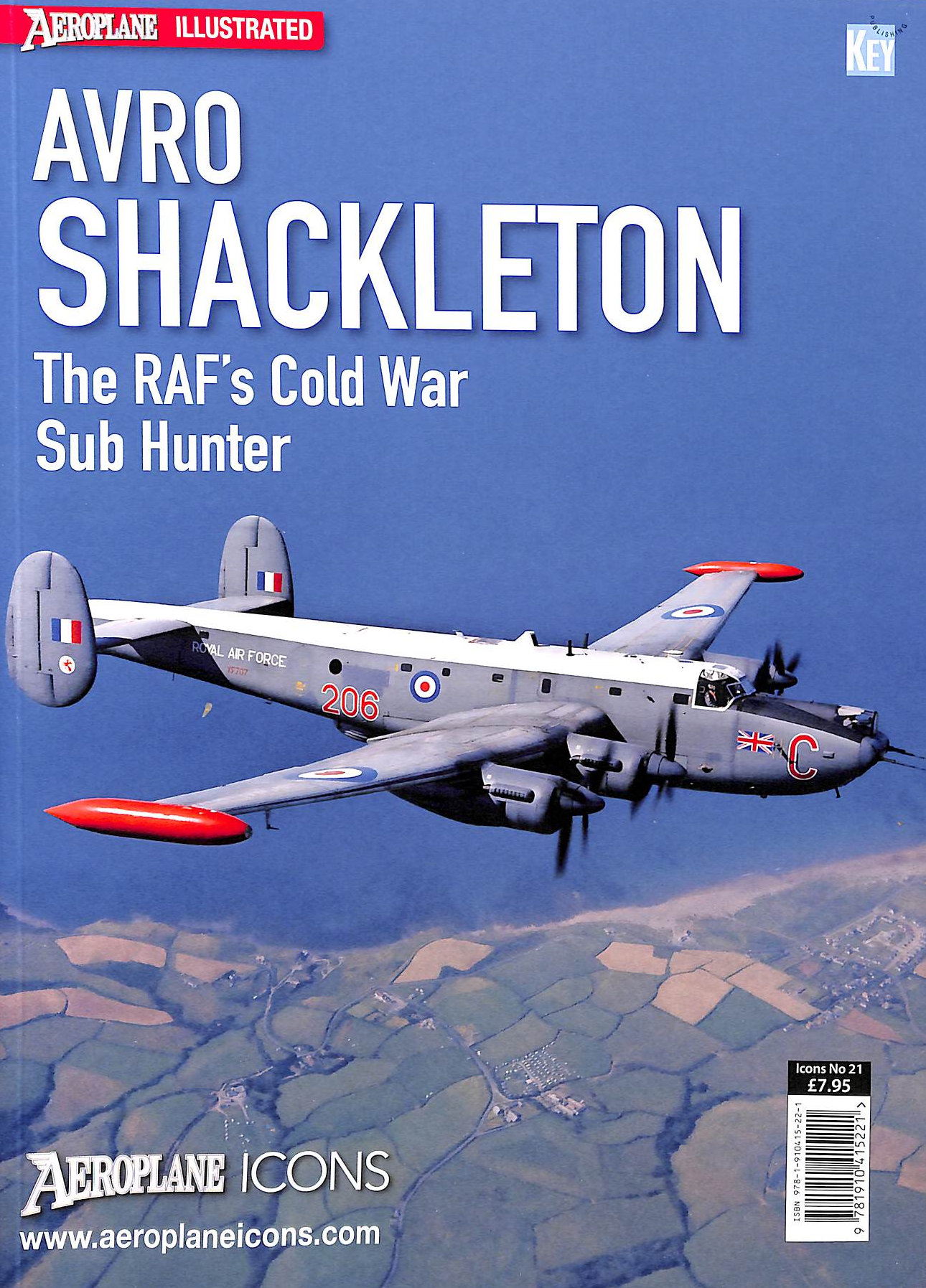 Aeroplane Icon: 21 (Icons) Avro Shackleton: the RAF's Cold War Sub Hunter