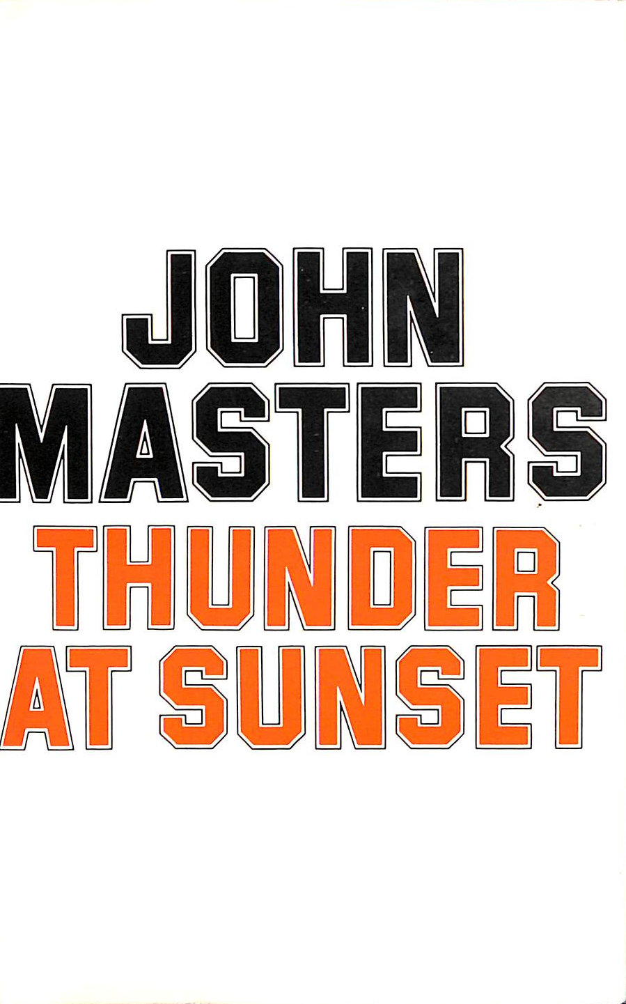 Thunder at Sunset