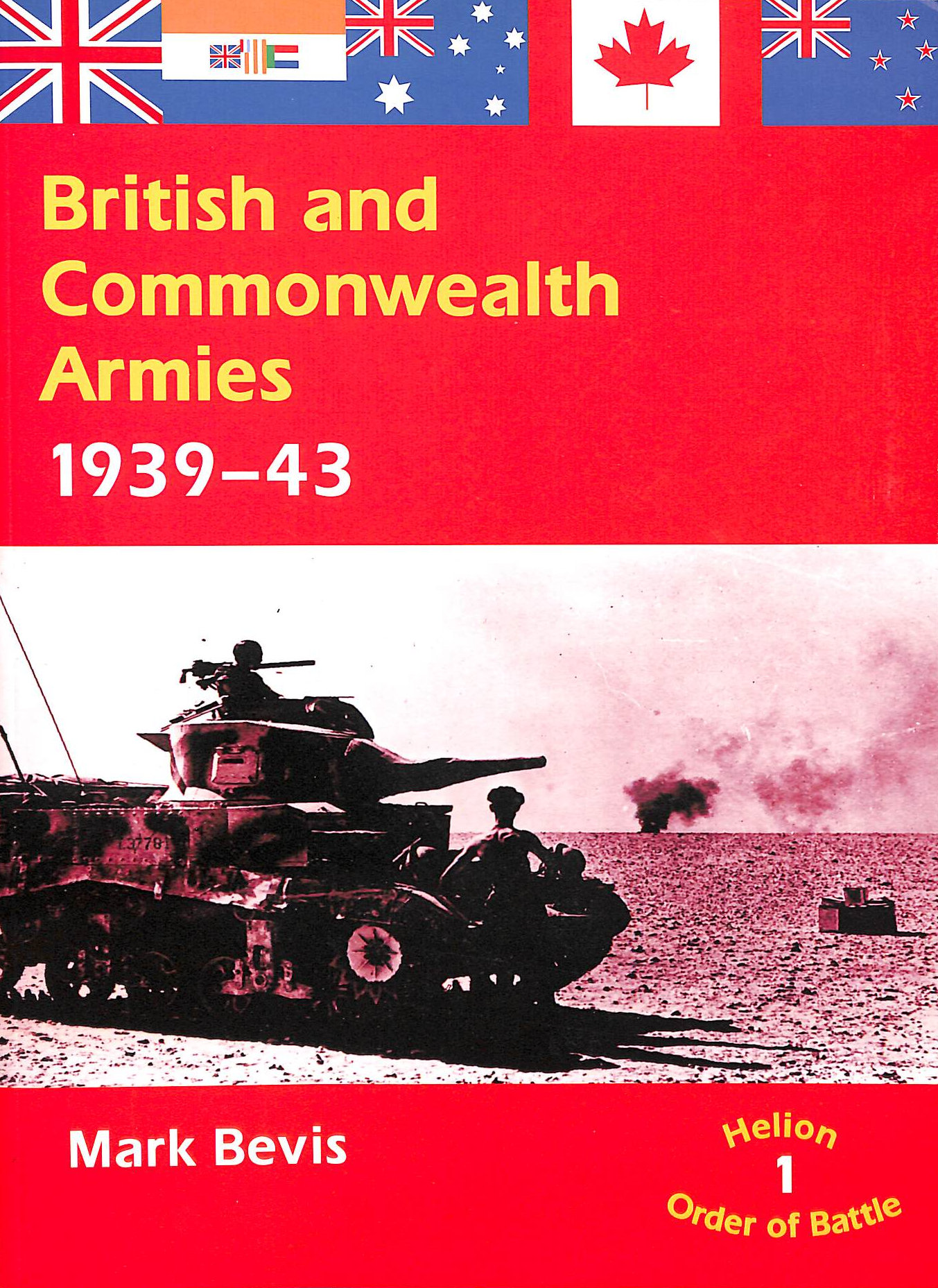 British & Commonwealth Armies: Helion Order of Battle Volume 1