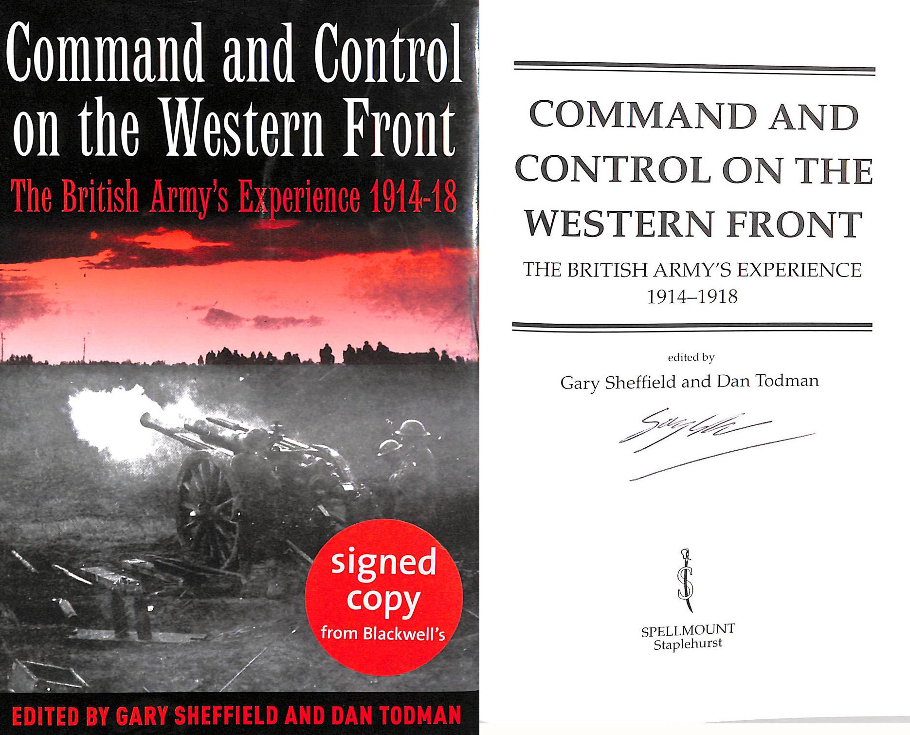 Command and Control on the Western Front: The British Army's Experience, 1914-19