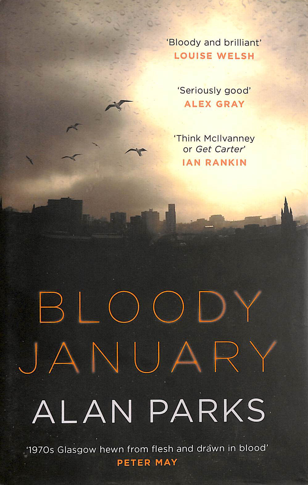 Bloody January (A Harry McCoy Thriller), Gift inscription by the author