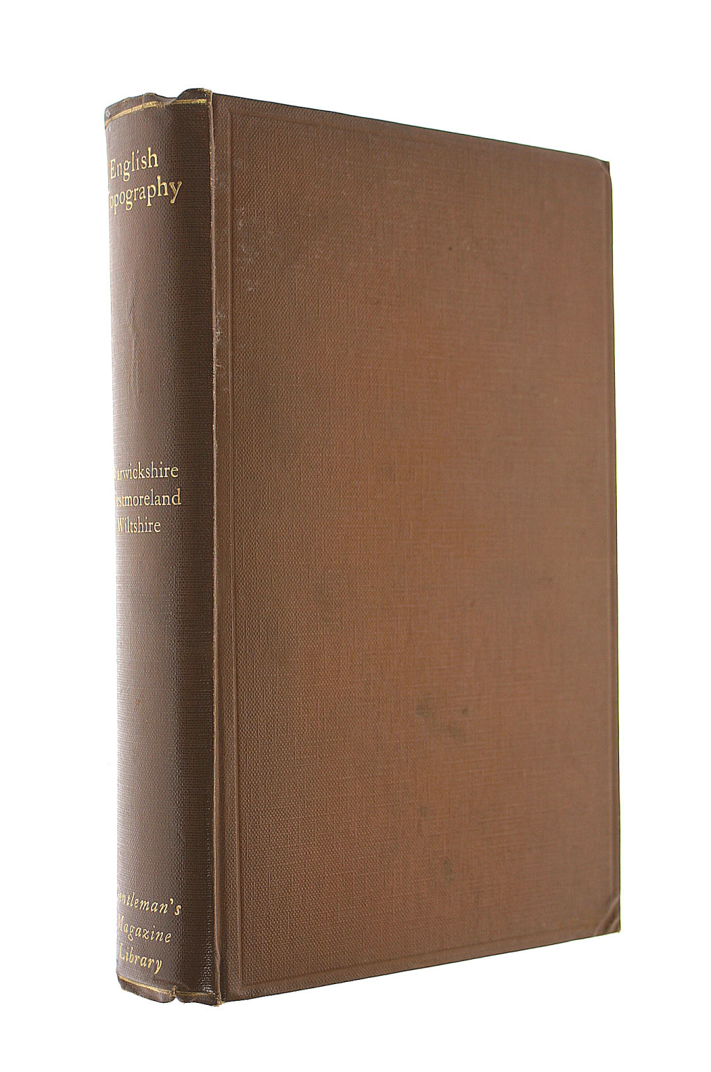 Topographical history of Warwickshire, Westmorland, and Wiltshire