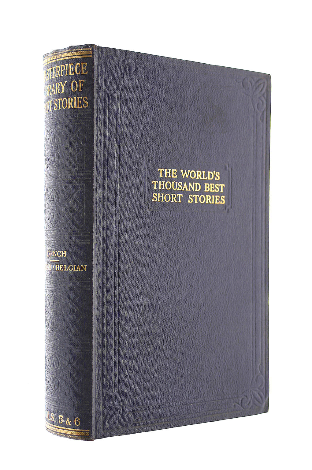 The Masterpiece Library of Short Stories Volume V & 6 French + Belgian