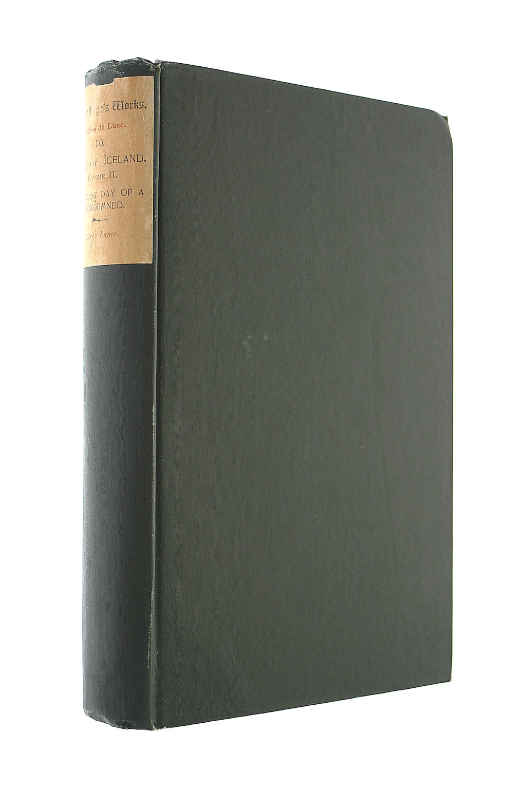 Hans of Iceland Volume II, The Last Day of a Condemned