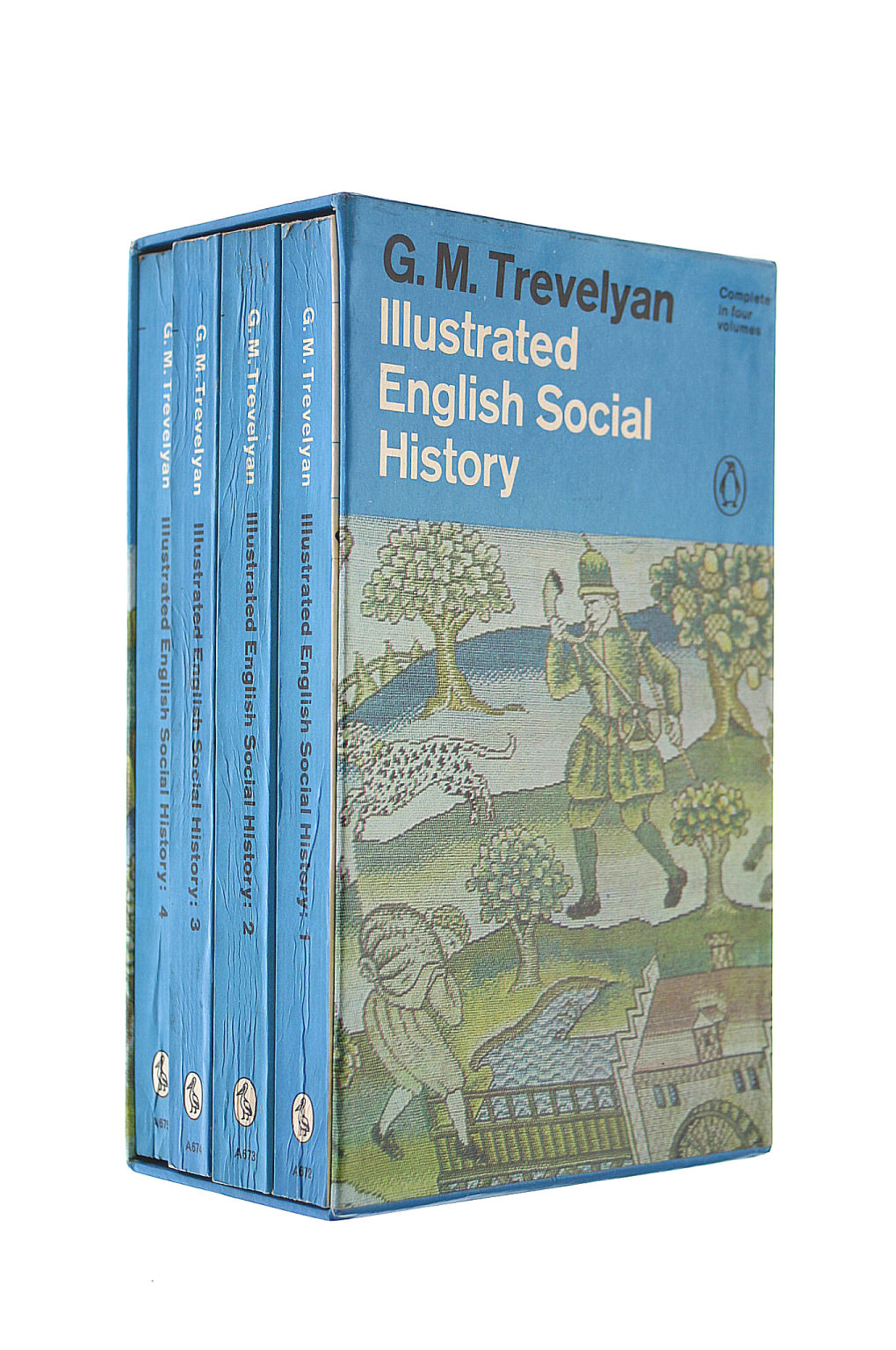 Illustrated English Social History: Volumes 1,2,3, And 4