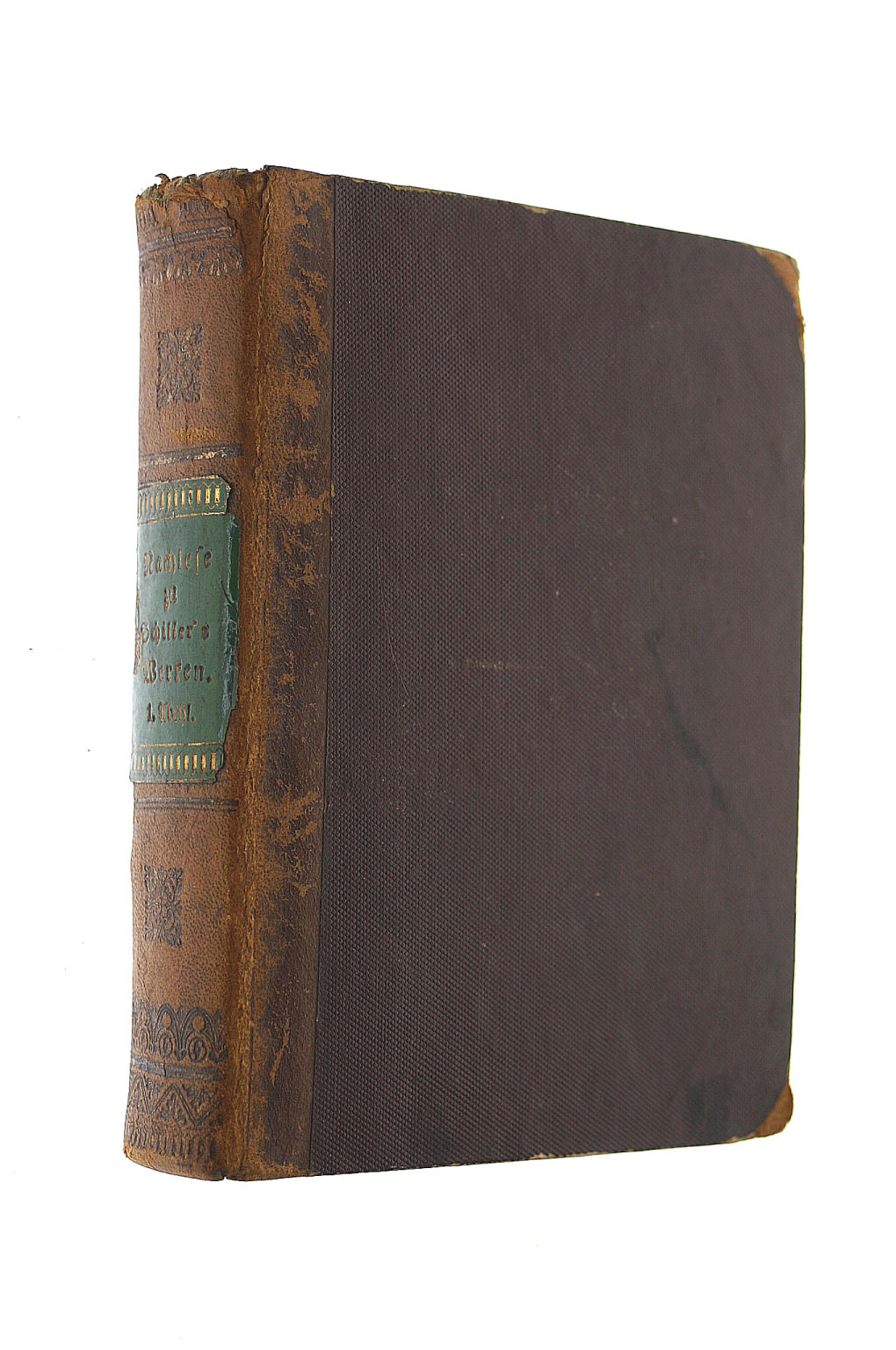 Supplemente zu Schillers Werken. Erste Abteilung: Nachlese und Variantensammlung Erste & Zweiter Band