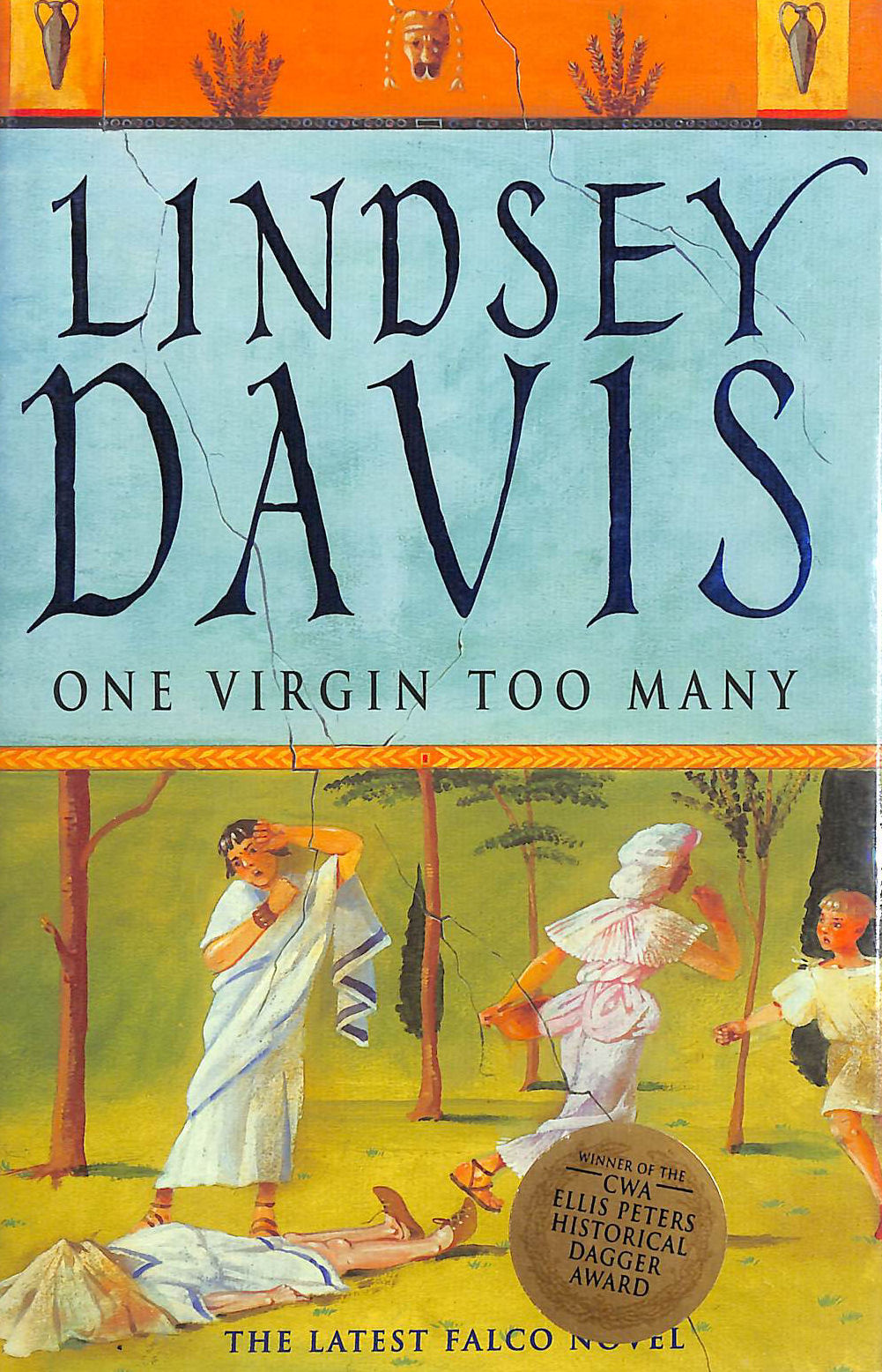 One Virgin Too Many, signed by Lindsey Davis