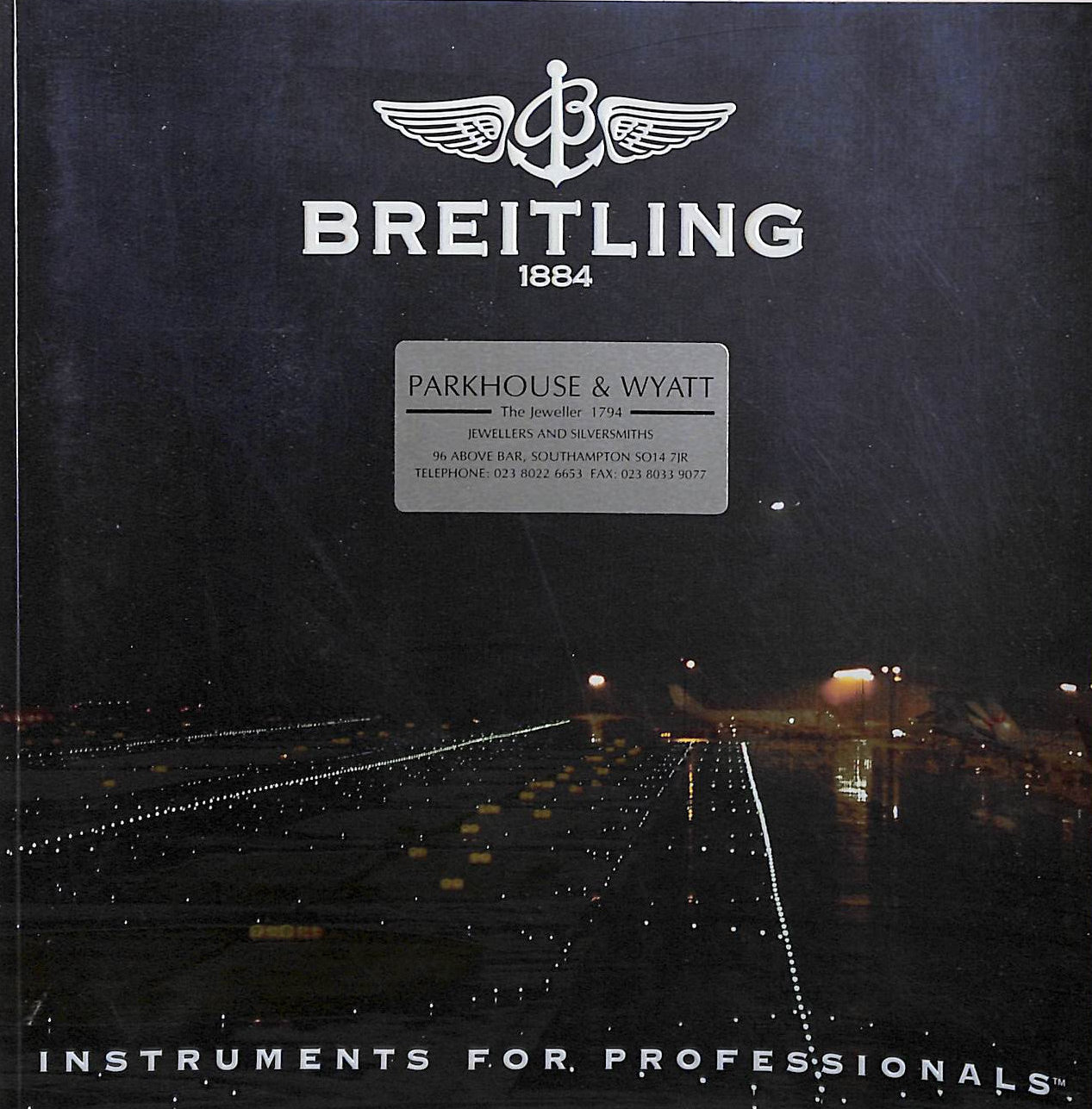 Authentic Breitling 1884 Instrument For Professionals Catalog Chronolog 2006