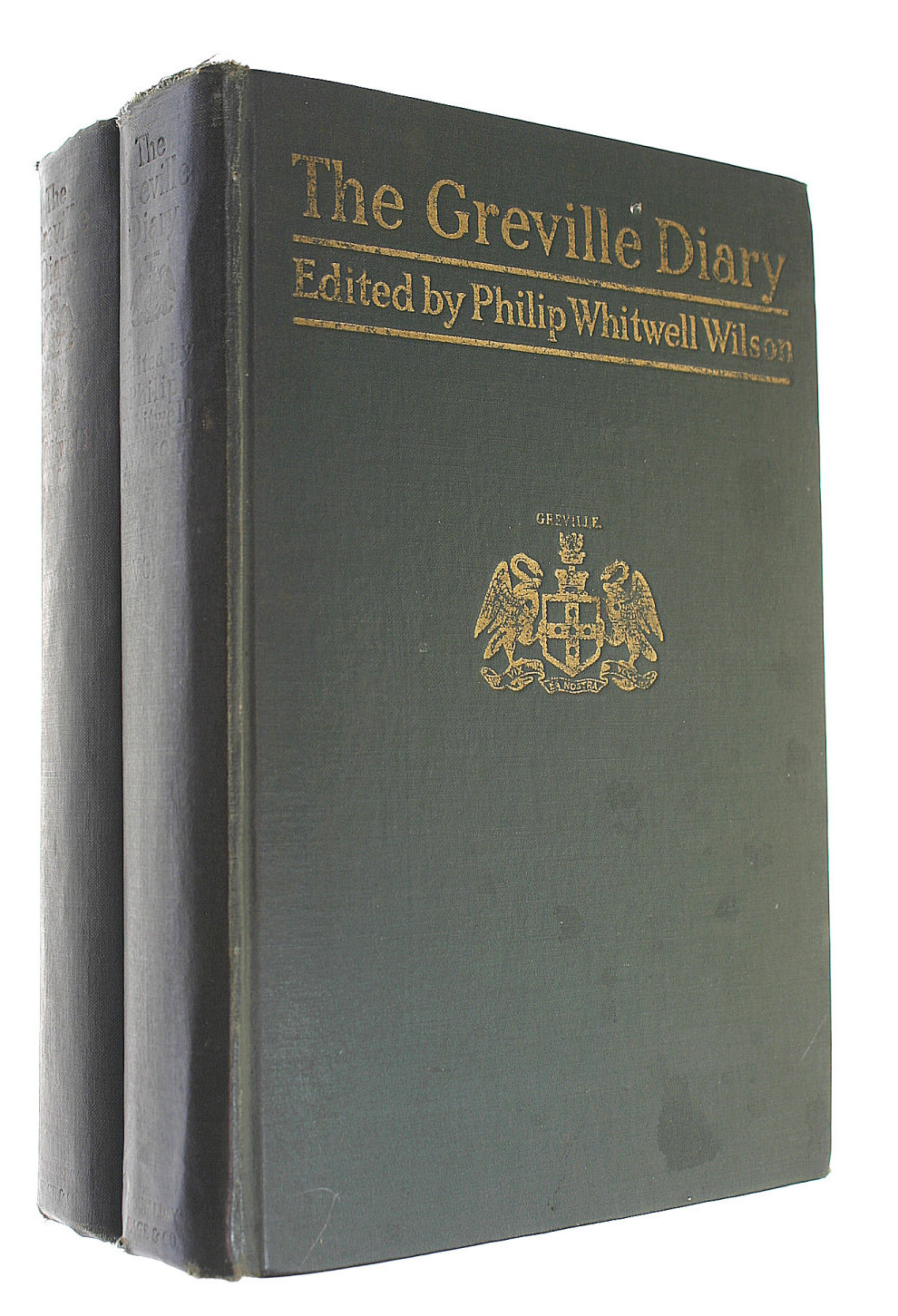 The Greville Diary Including Passages Hitherto Withheld. 2 Volume Set