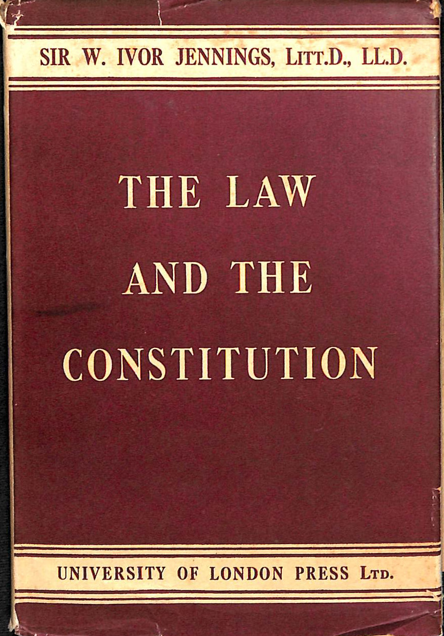 The law and the constitution