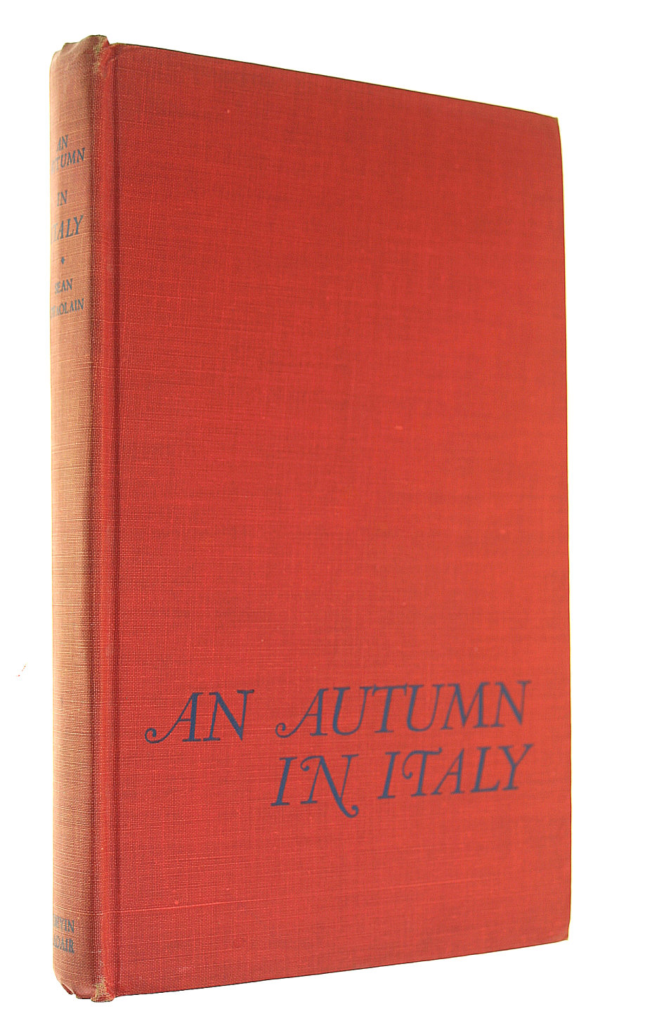 Autumn In Italy, Gift inscription by the author
