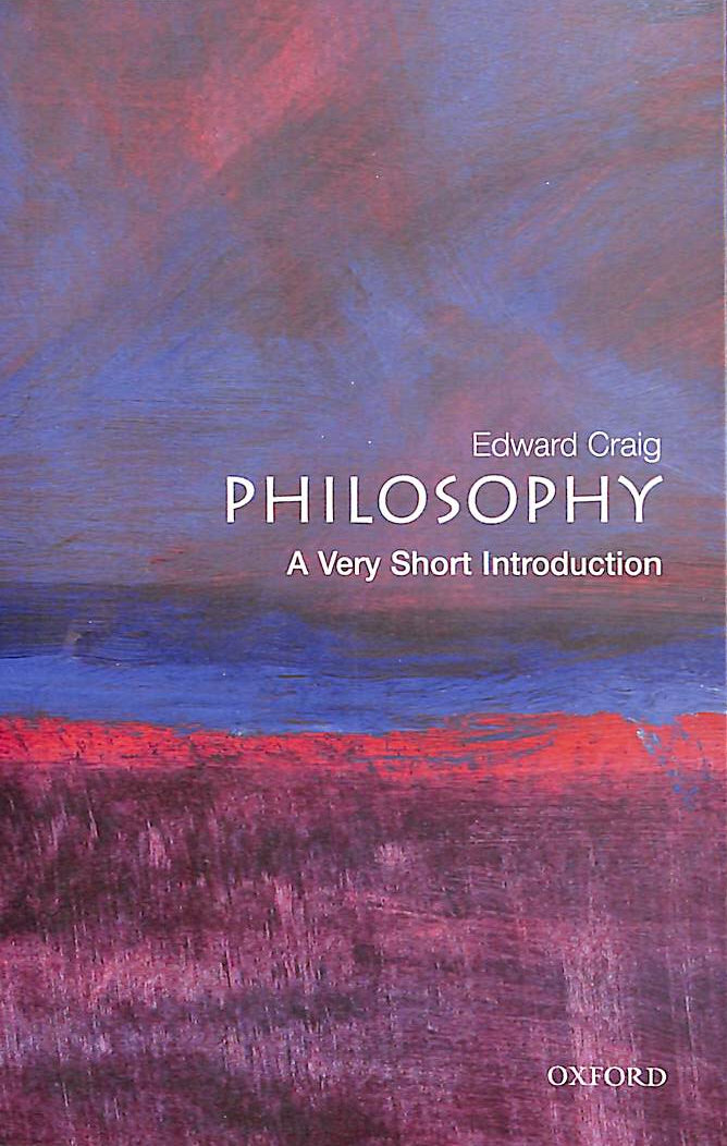 Philosophy: A Very Short Introduction