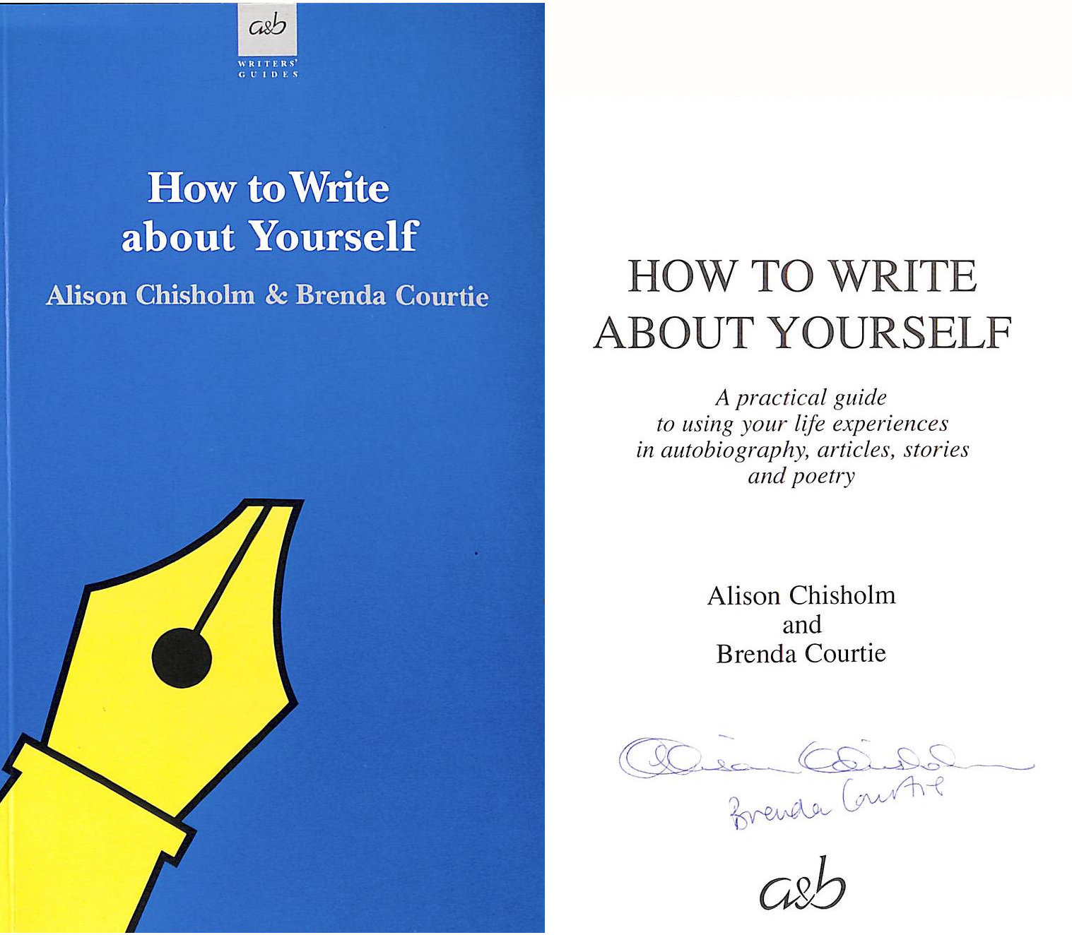 How to Write About Yourself, Signed by the authors
