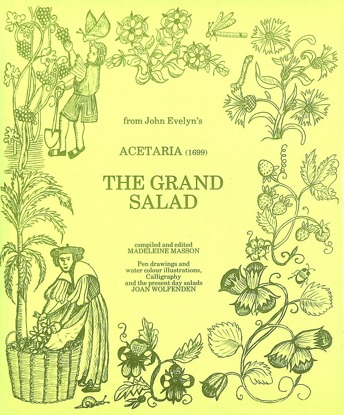 The Grand Salad Signed by the editor and illustrator