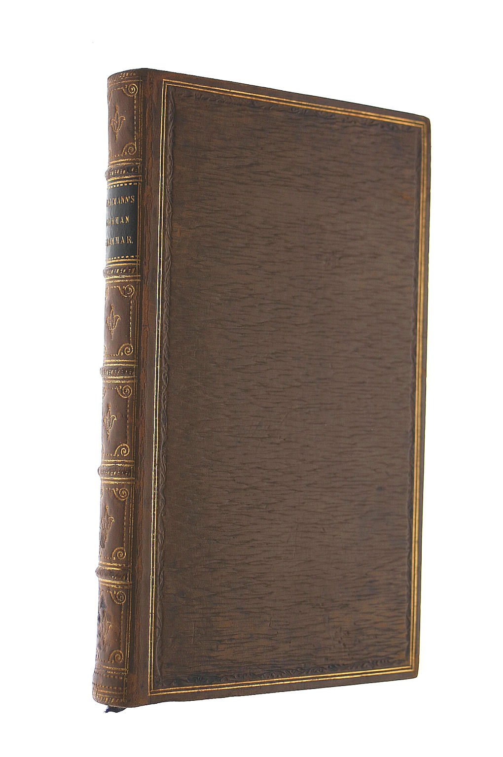 A Practical Grammar of the German Language. Gift inscription by the author