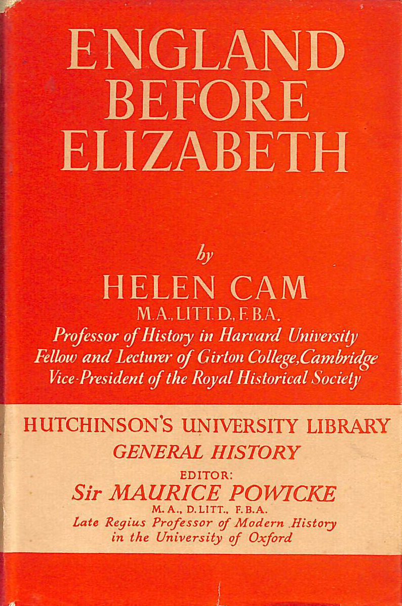 England Before Elizabeth