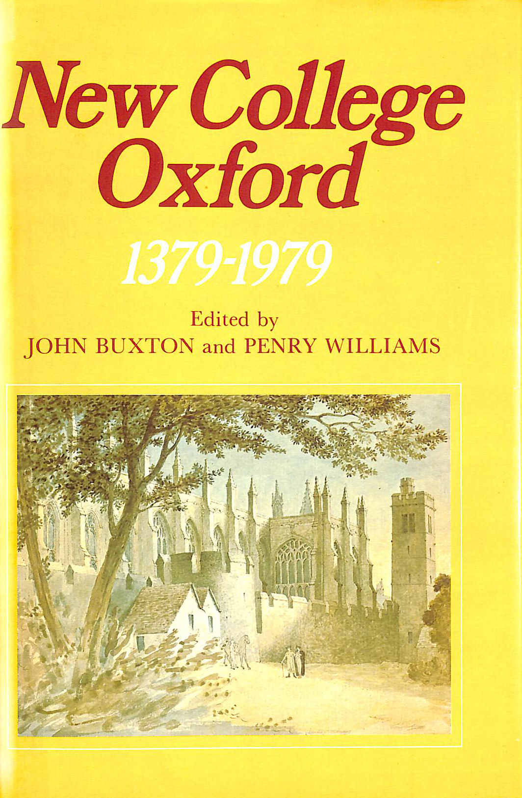New College, Oxford, 1379-1979, Signed by the author