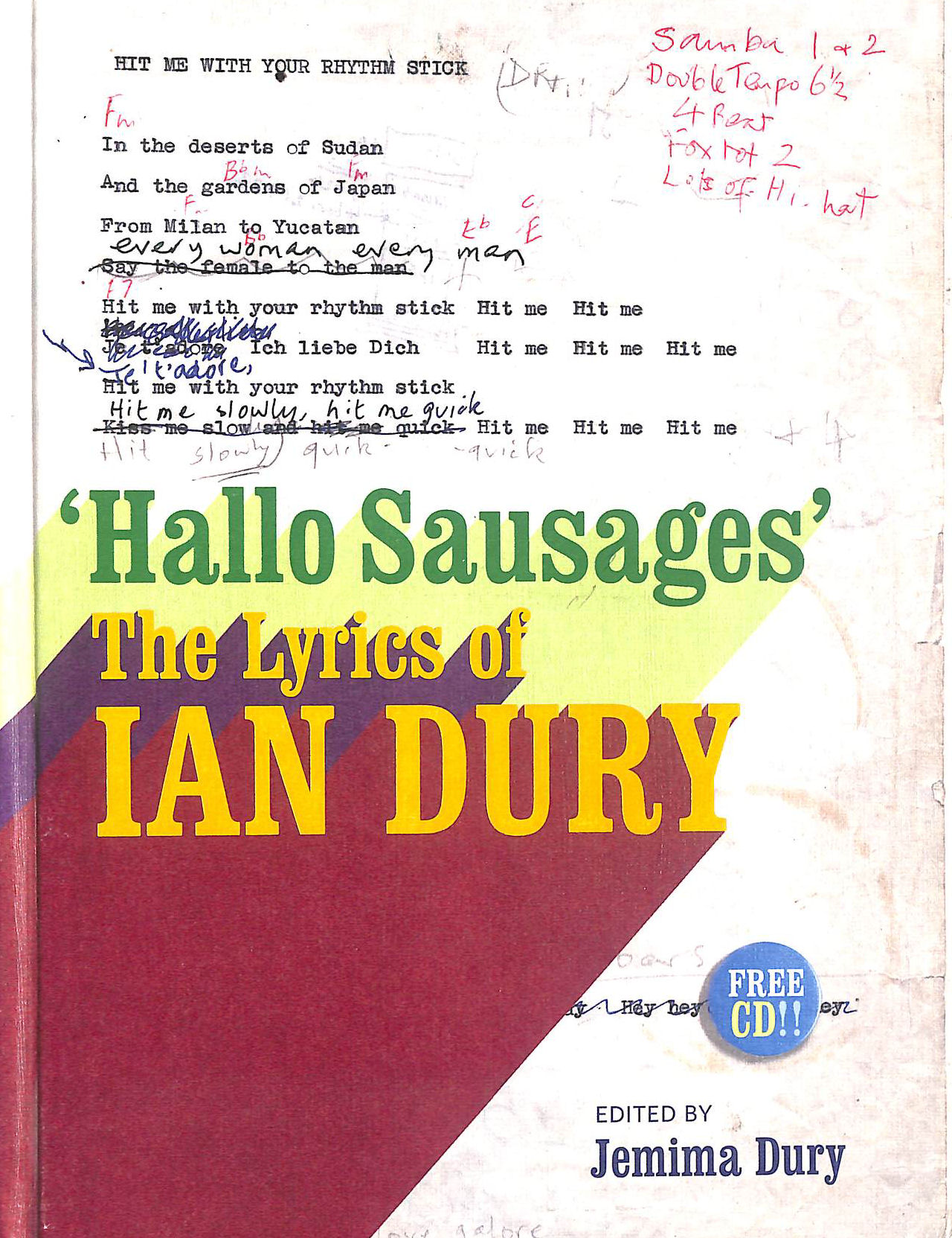 Hallo Sausages: The Lyrics of Ian Dury
