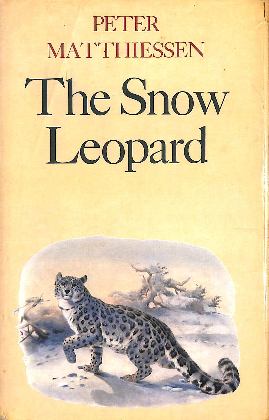 The Snow Leopard, signed by the author