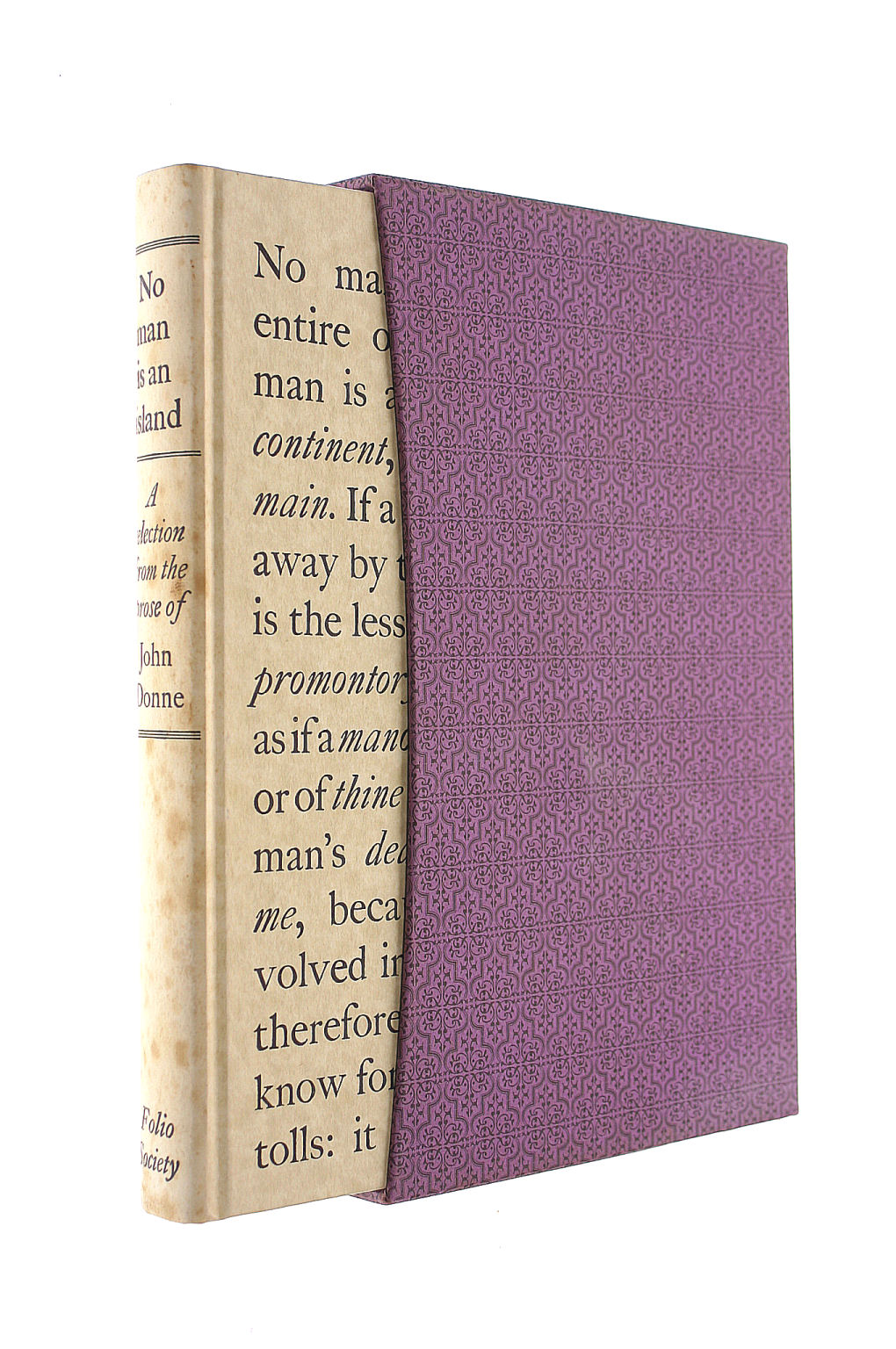 No Man Is An Island: A Selection From The Prose Of John Donne