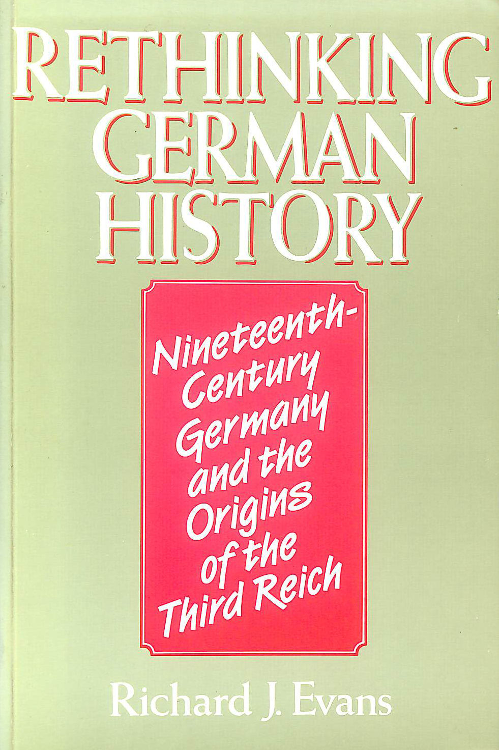 Rethinking German History
