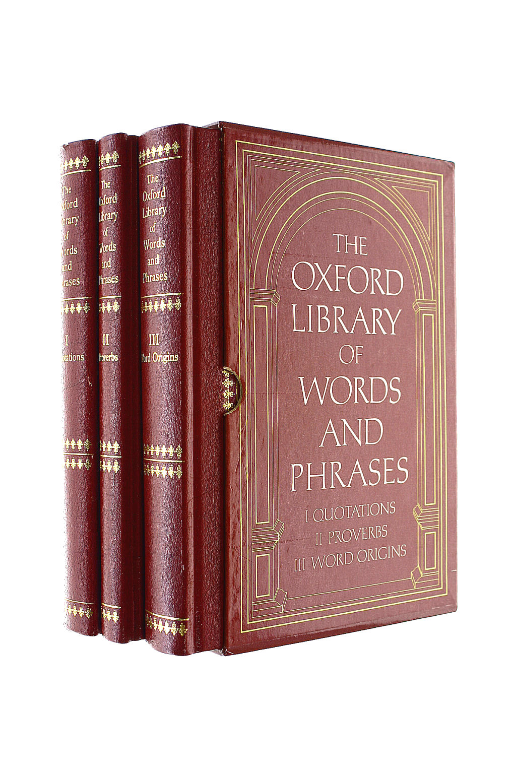 The Oxford Library of Words and Phrases [THREE VOLUMES IN A SLIPCASE]