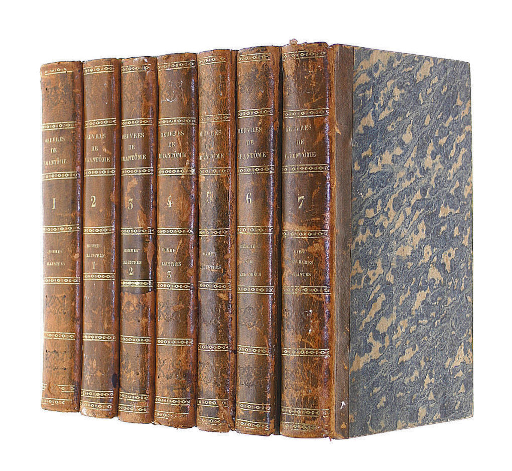 Oeuvres Compltes Du Seigneur De Brantme vols 1-7