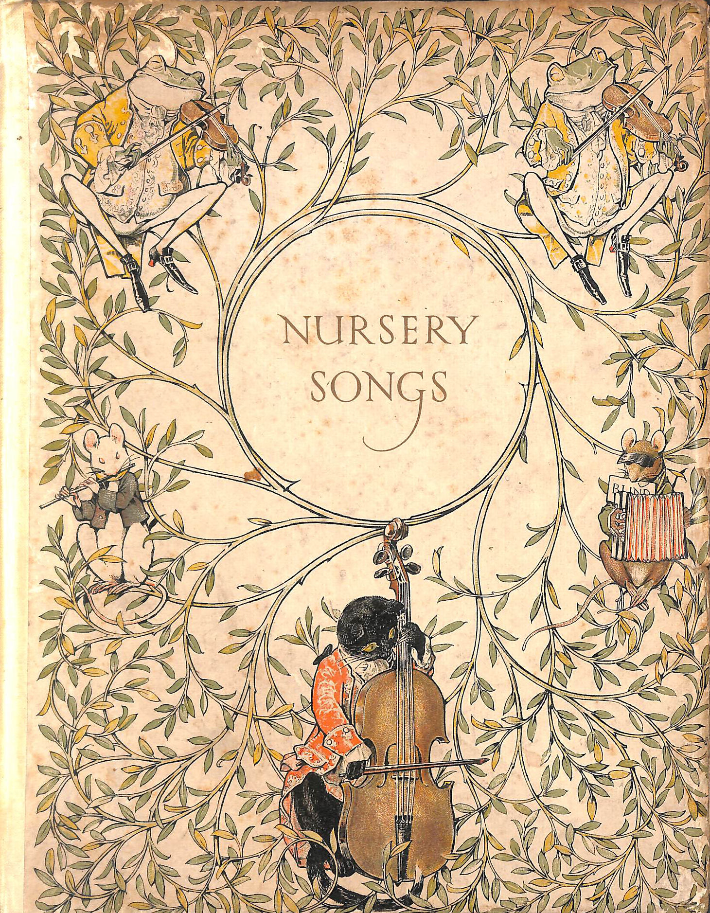 Thirty Old-Time Nursery Songs. Arranged By Joseph Moorat & Pictured By Paul Woodroffe.
