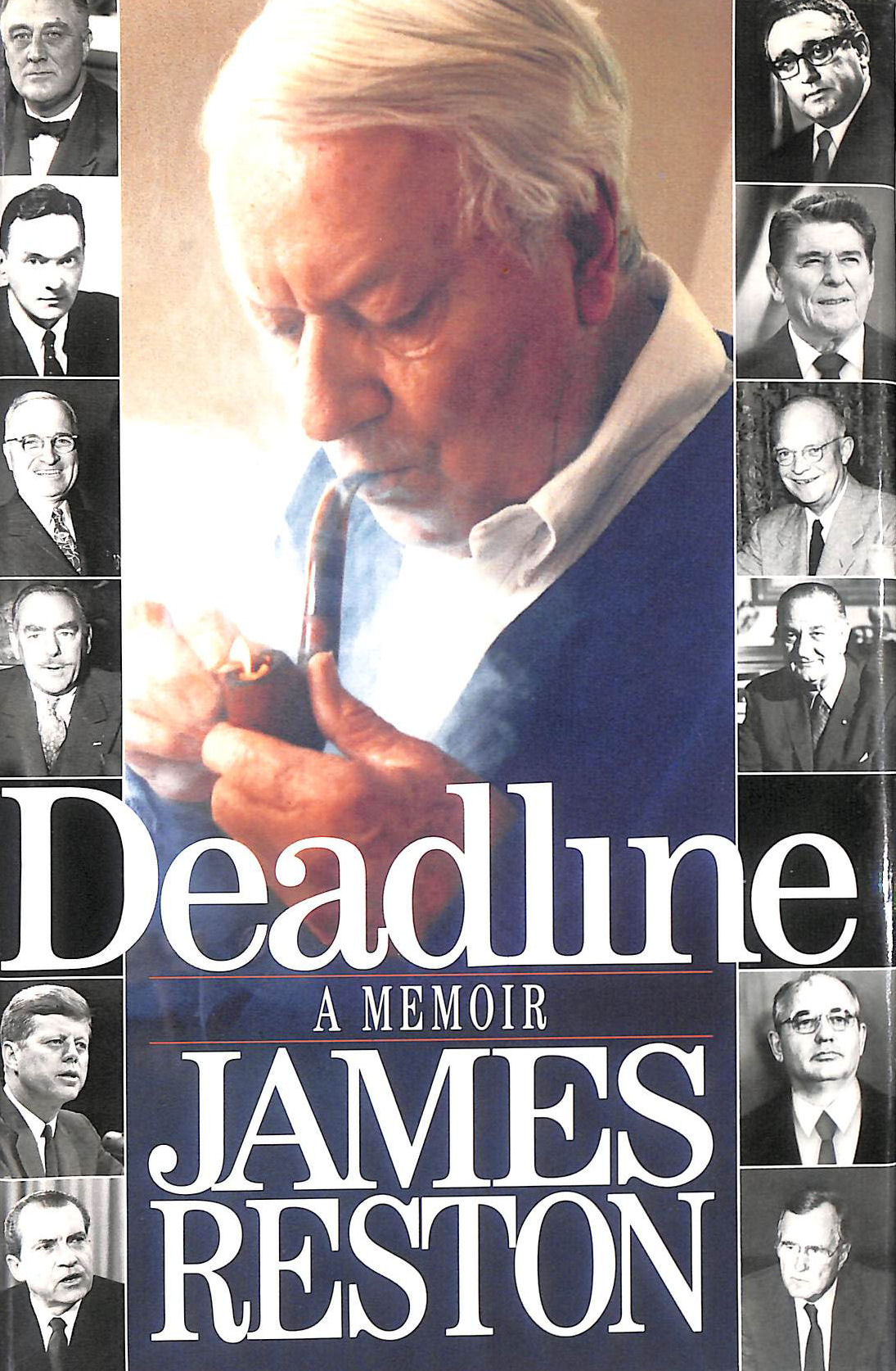 Deadline: A Memoir, Gift inscription by the author