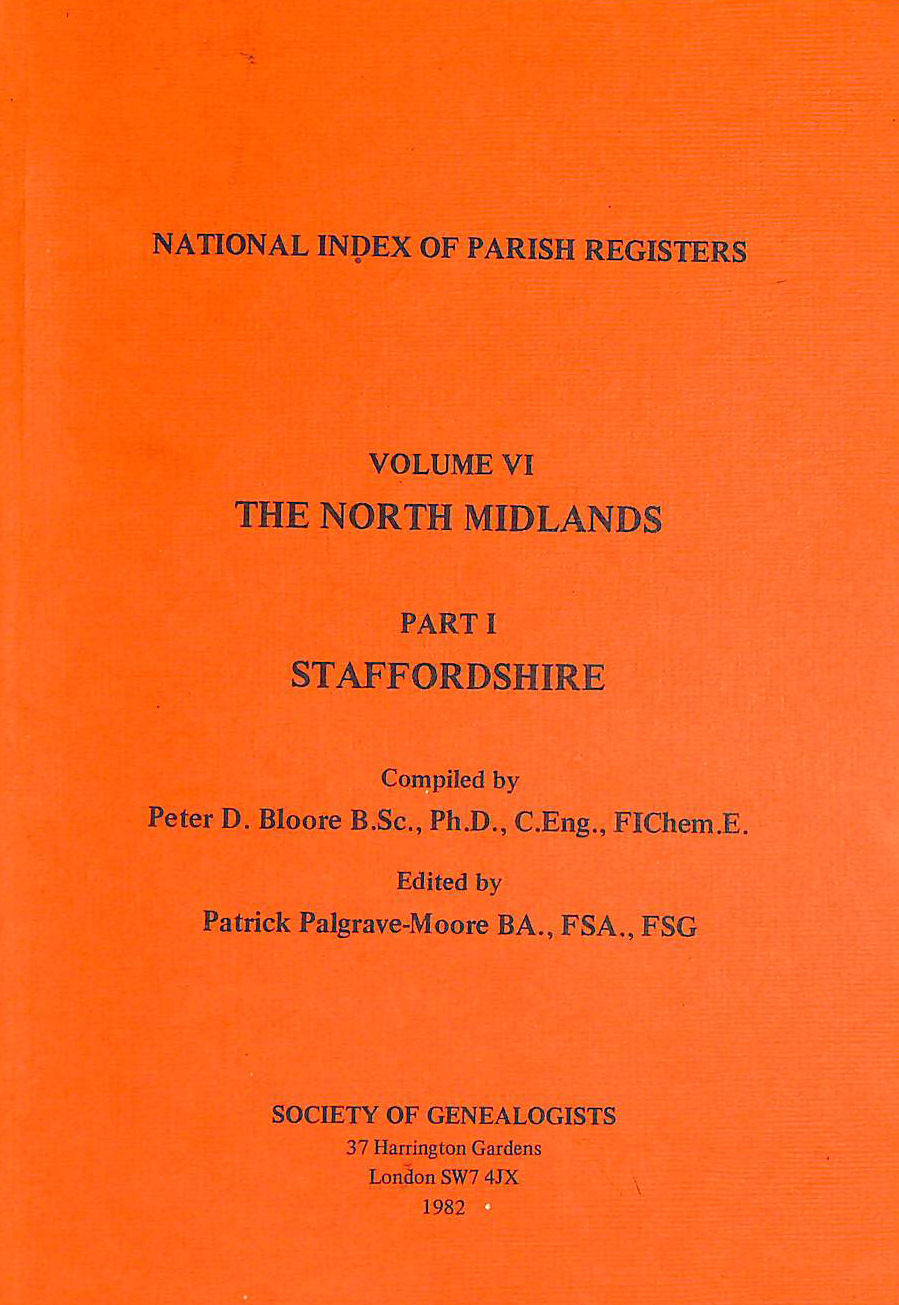 Staffordshire (v.6) (National Index of Parish Registers)
