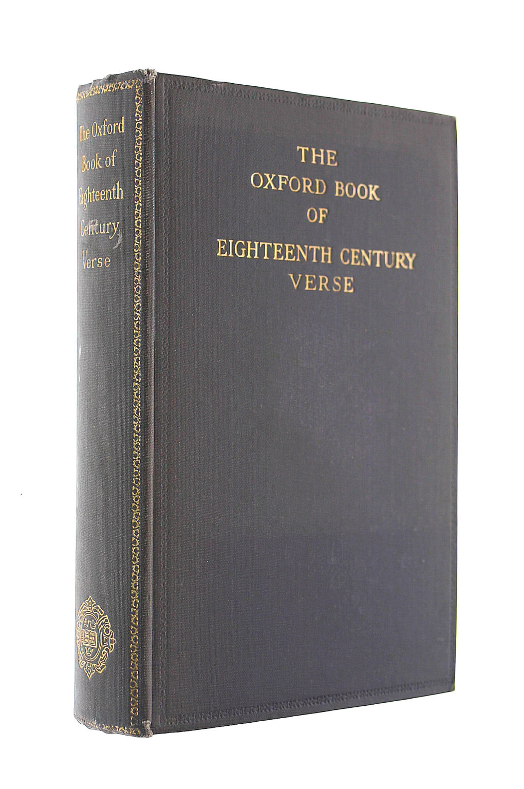 The Oxford Book of Eighteenth Century Verse