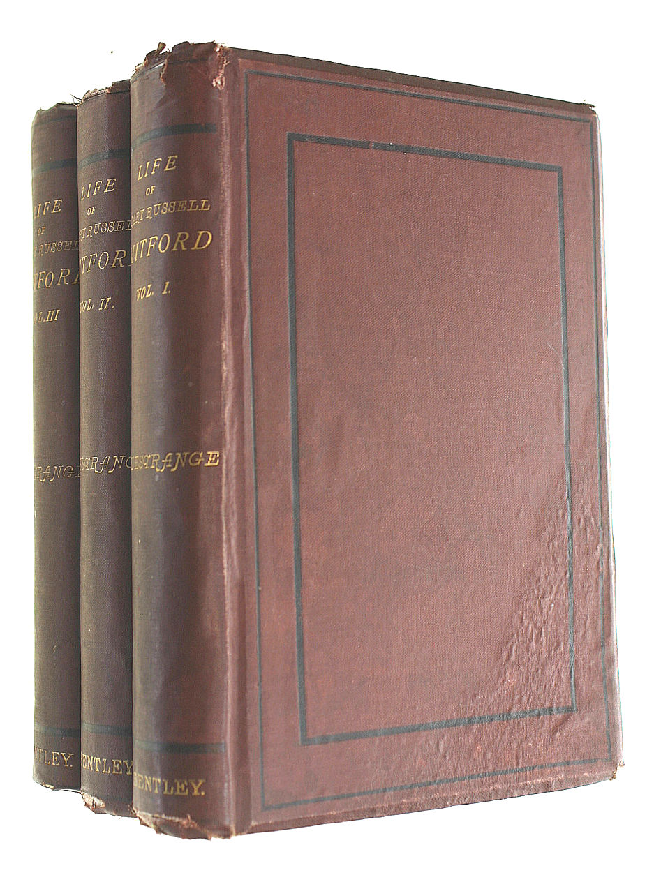 The Life Of Mary Russell Mitford: From Her Letters To Friends. Three vol set