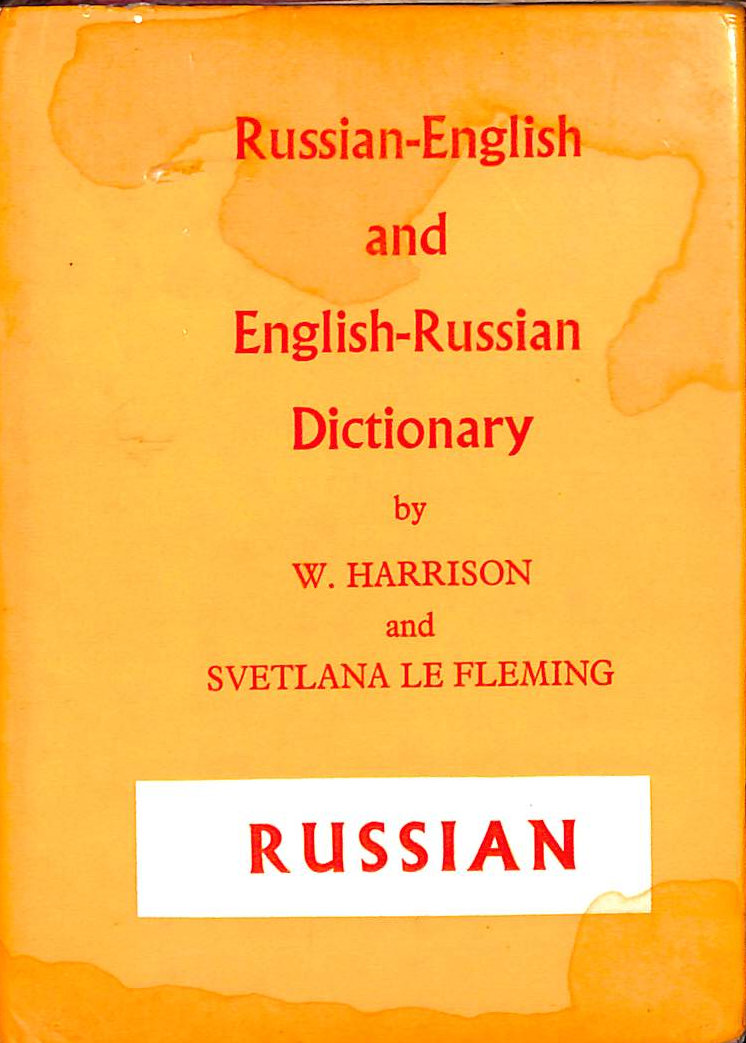 Russian-English, English-Russian Dictionary