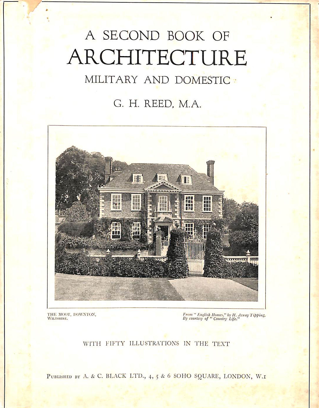 A Second Book of Architecture, Military and Domestic