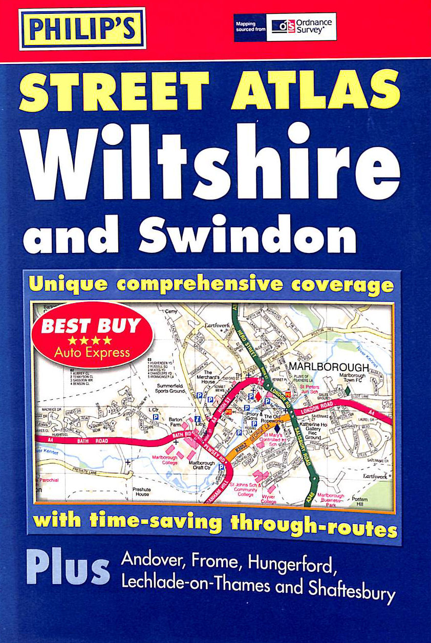 Philip's Street Atlas Wiltshire and Swindon: Pocket Edition