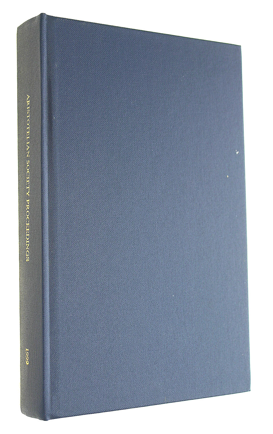 Proceedings of the Aristotelian Society. Vol XCIX