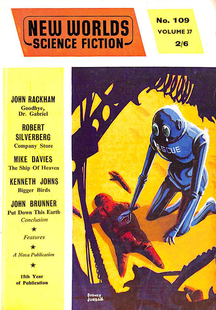New Worlds Science Fiction: No. 109, Volume 37 (August 1961)
